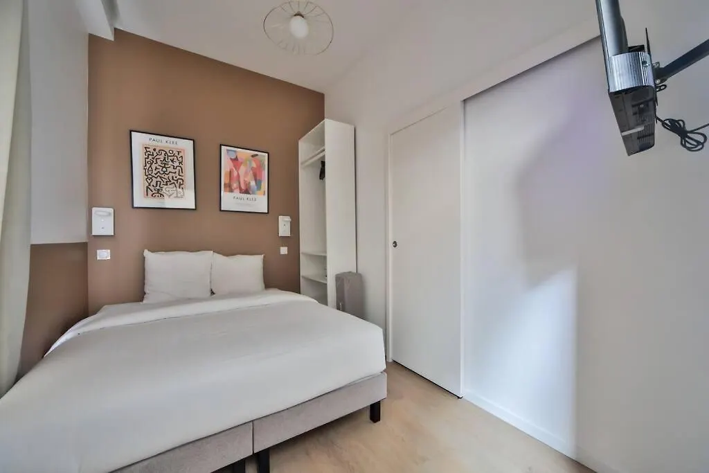 Apartment 0#Appart 4Pers#1 Bedroom#Paris 15#Commerce#Ac