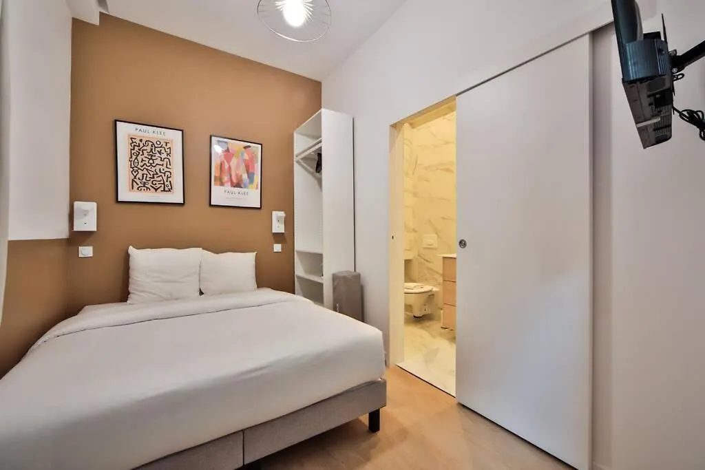 0#Appart 4Pers#1 Bedroom#Paris 15#Commerce#Ac